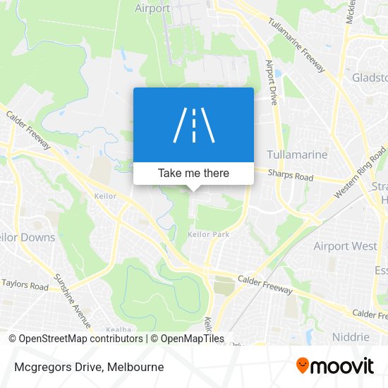 Mcgregors Drive map