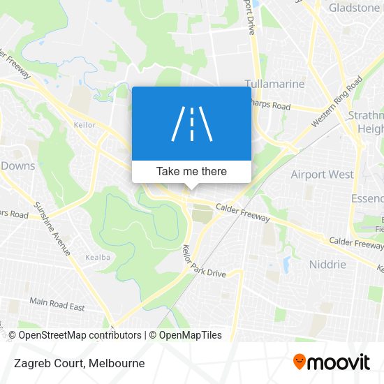 Zagreb Court map
