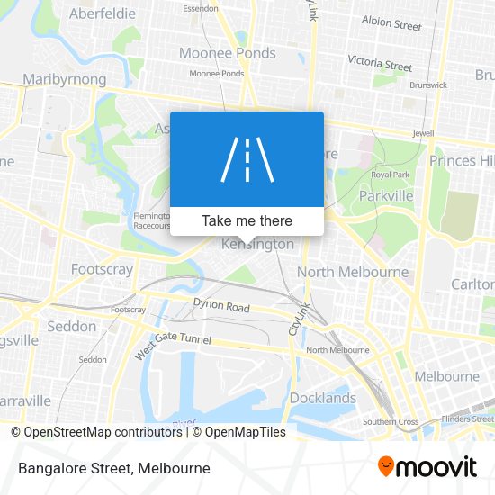Bangalore Street map