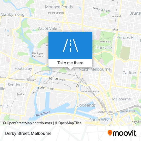 Derby Street map