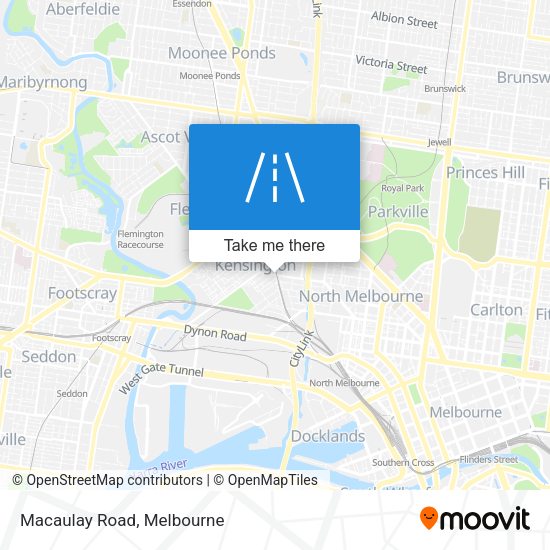 Macaulay Road map