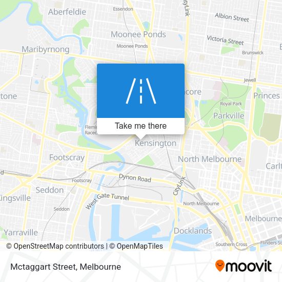 Mctaggart Street map