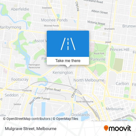 Mulgrave Street map