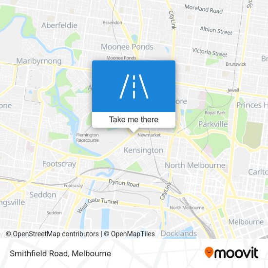 Smithfield Road map