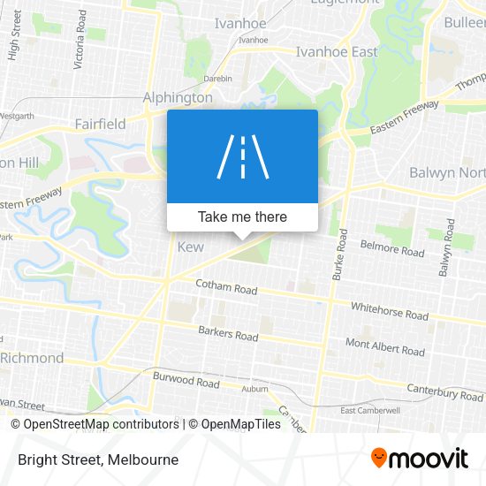 Bright Street map