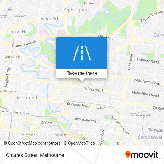 Charles Street map