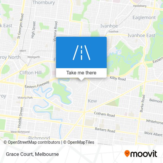Grace Court map