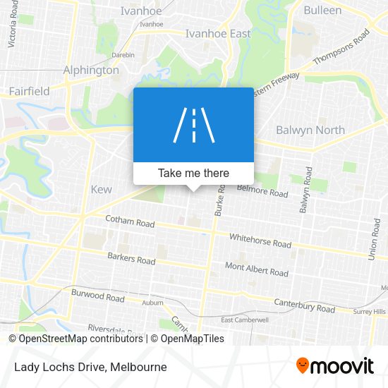 Lady Lochs Drive map