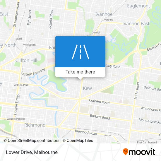 Lower Drive map