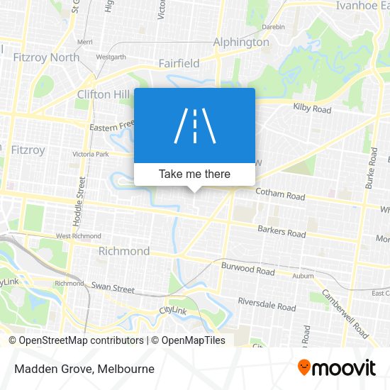 Madden Grove map