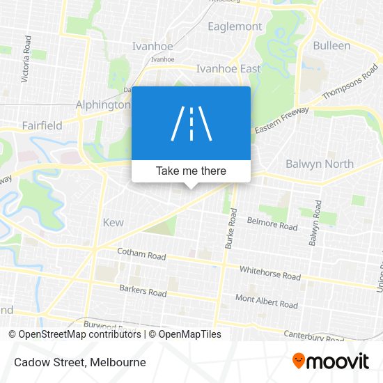 Cadow Street map