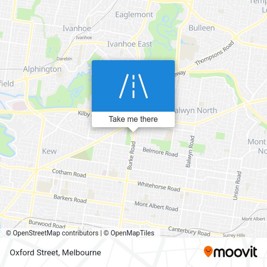 Oxford Street map