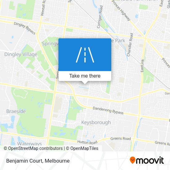 Benjamin Court map
