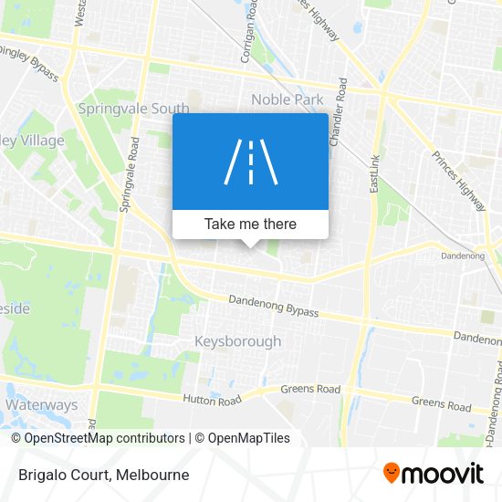 Brigalo Court map
