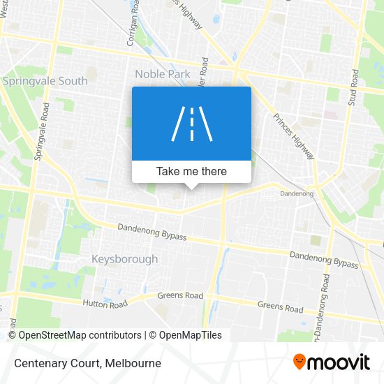 Centenary Court map