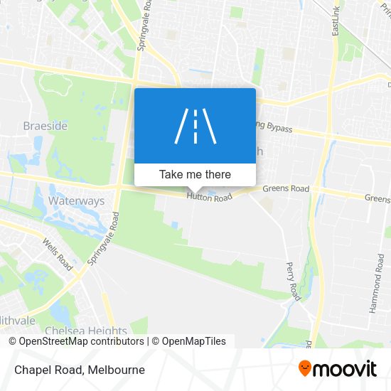 Chapel Road map