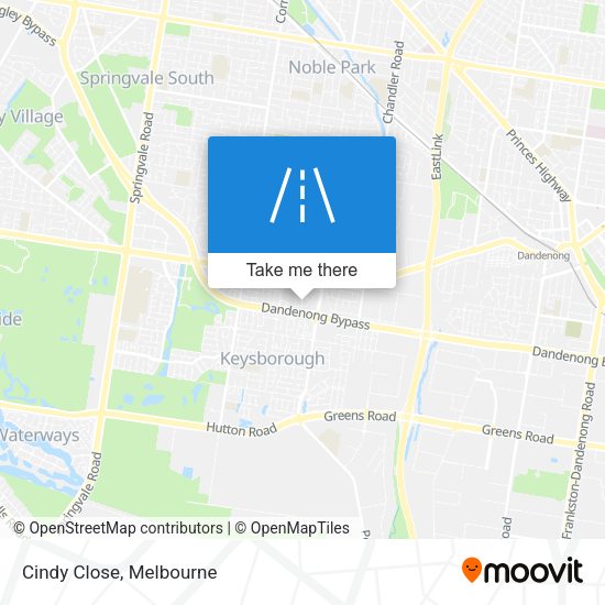 Cindy Close map