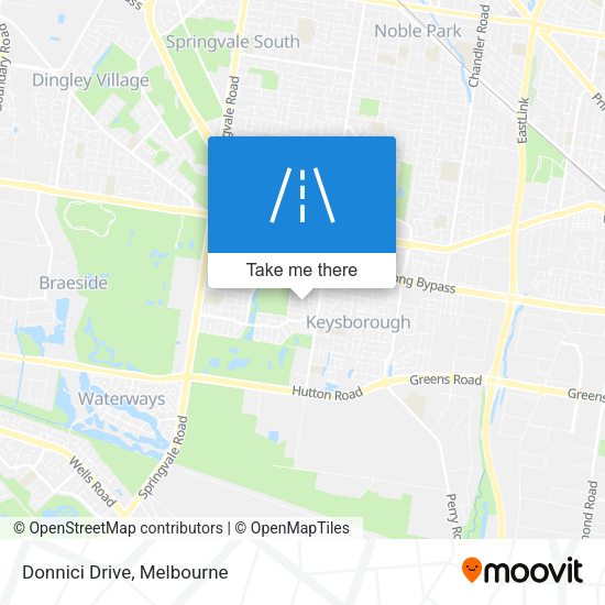 Donnici Drive map