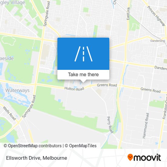 Ellsworth Drive map
