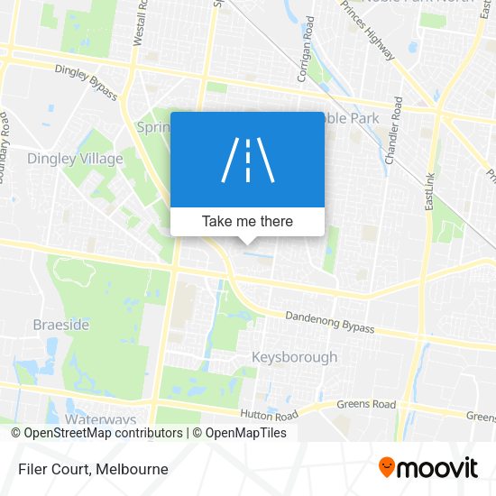 Filer Court map