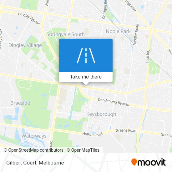 Gilbert Court map