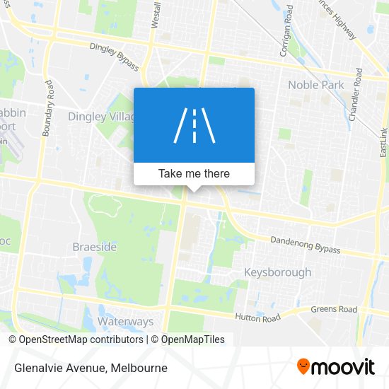Glenalvie Avenue map