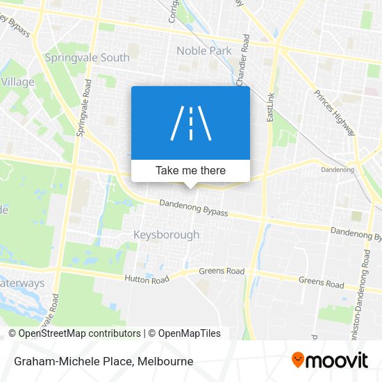 Graham-Michele Place map