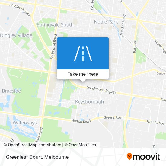 Greenleaf Court map