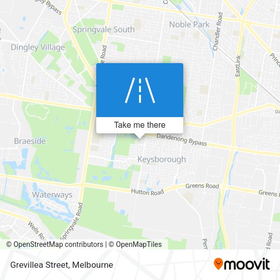 Grevillea Street map
