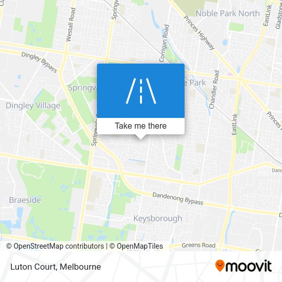 Luton Court map