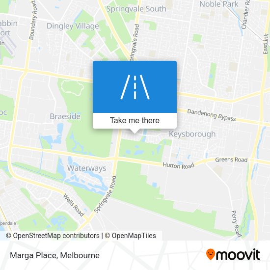 Marga Place map