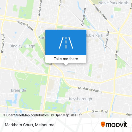 Markham Court map