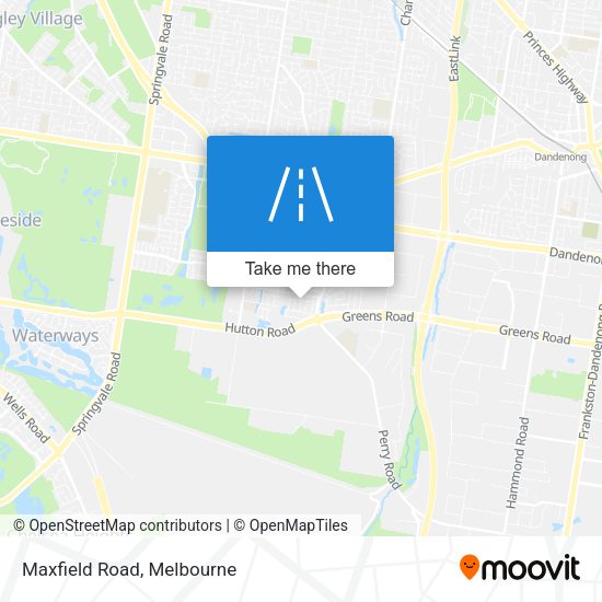 Maxfield Road map