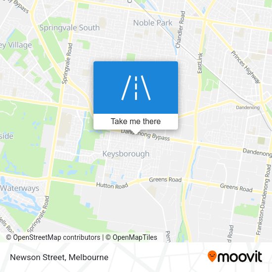 Newson Street map
