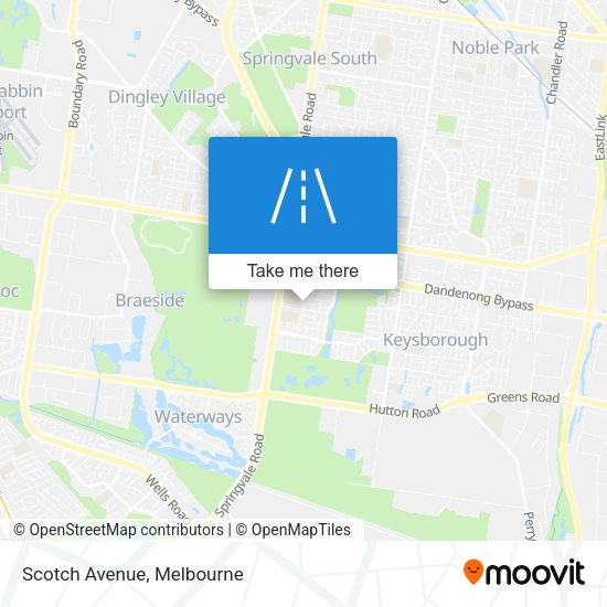 Scotch Avenue map