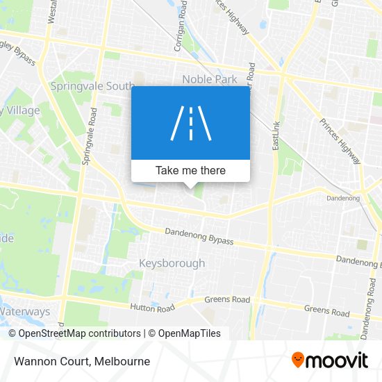 Wannon Court map