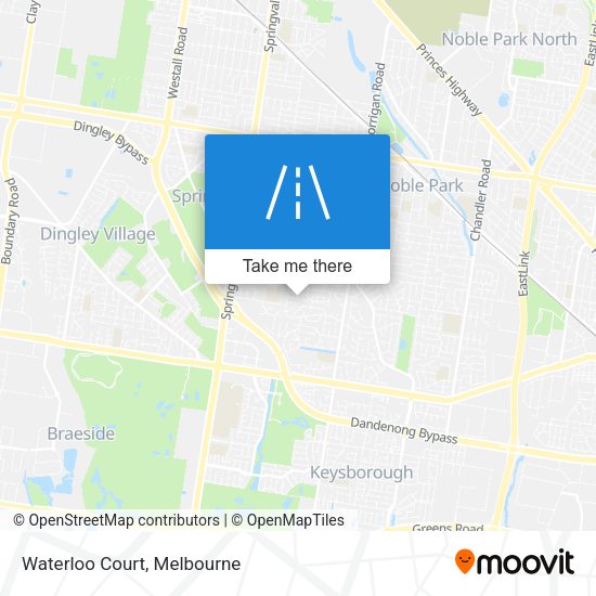 Waterloo Court map