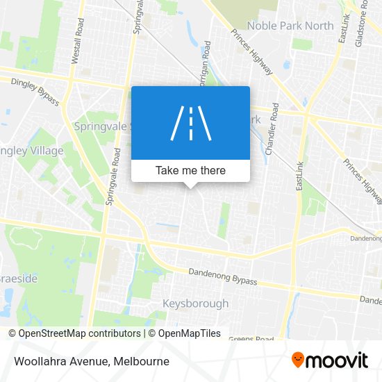Woollahra Avenue map