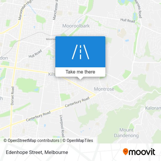 Edenhope Street map
