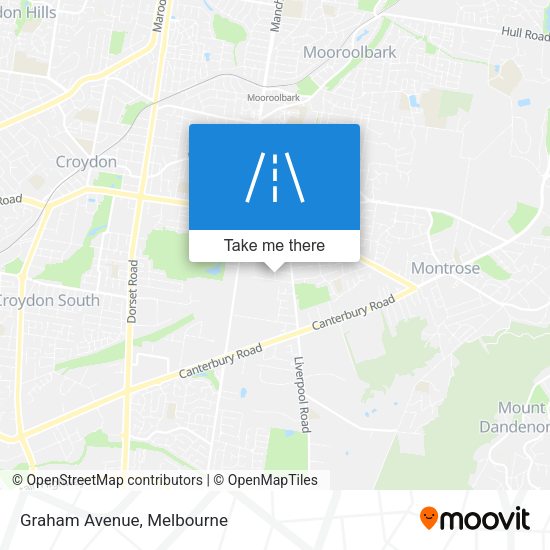 Graham Avenue map