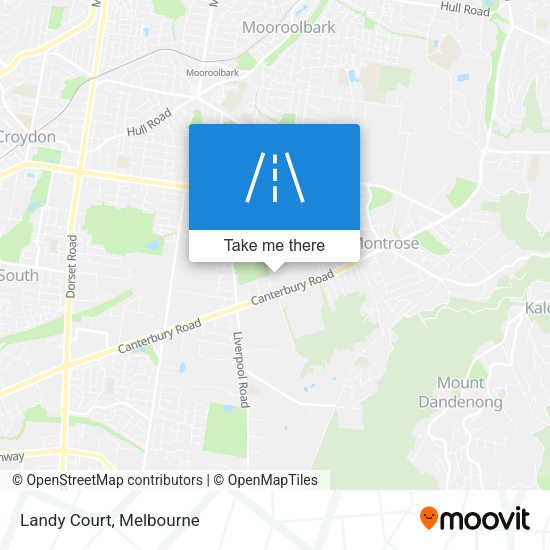 Landy Court map
