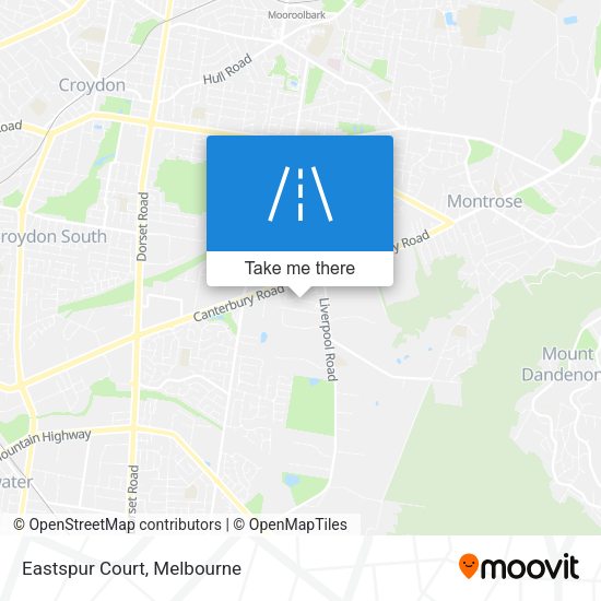Eastspur Court map