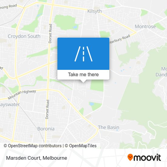 Marsden Court map