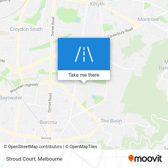 Stroud Court map