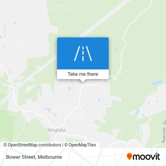 Bower Street map