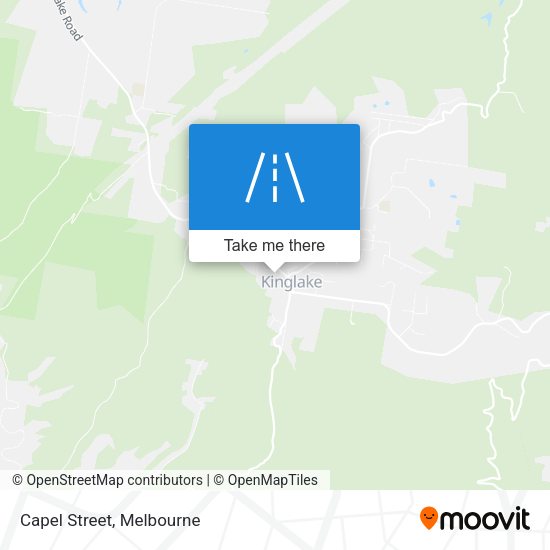 Capel Street map