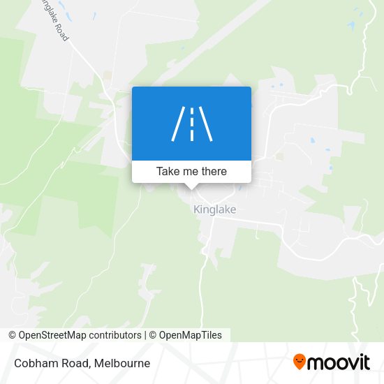 Cobham Road map
