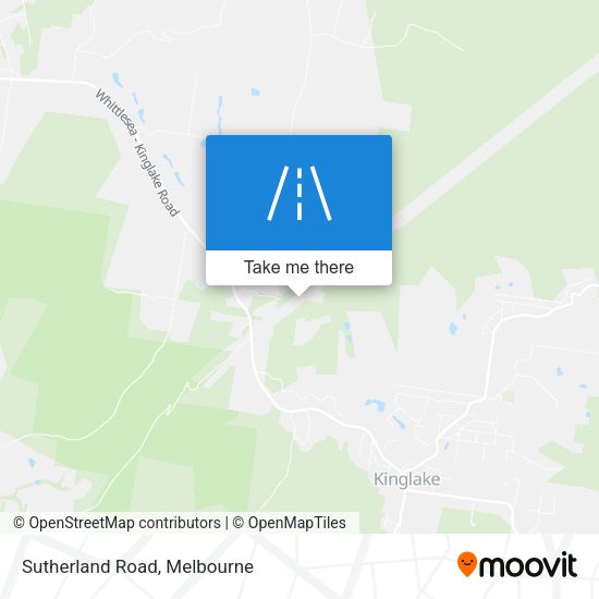 Sutherland Road map