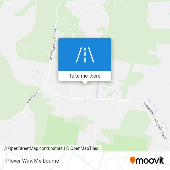 Plover Way map