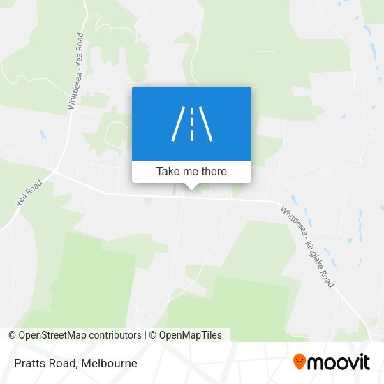 Pratts Road map
